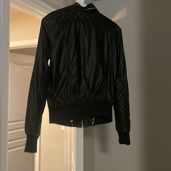 Guess leopard print leather jacket - Picture 4 of 5
